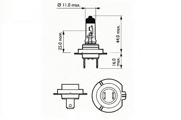 SCT Germany 202136 Bulb, spotlight